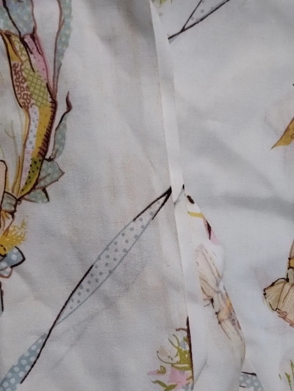 Holly Hobbie JC Penney Twin Flat Sheet